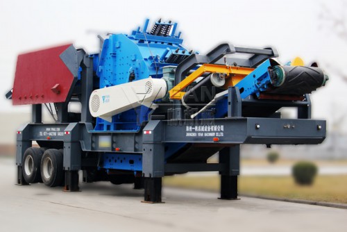 移動(dòng)反擊式破碎機(jī) 移動(dòng)反擊式破碎機(jī)